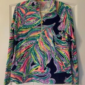 Lilly Pulitzer 3/4 Zip Pullover